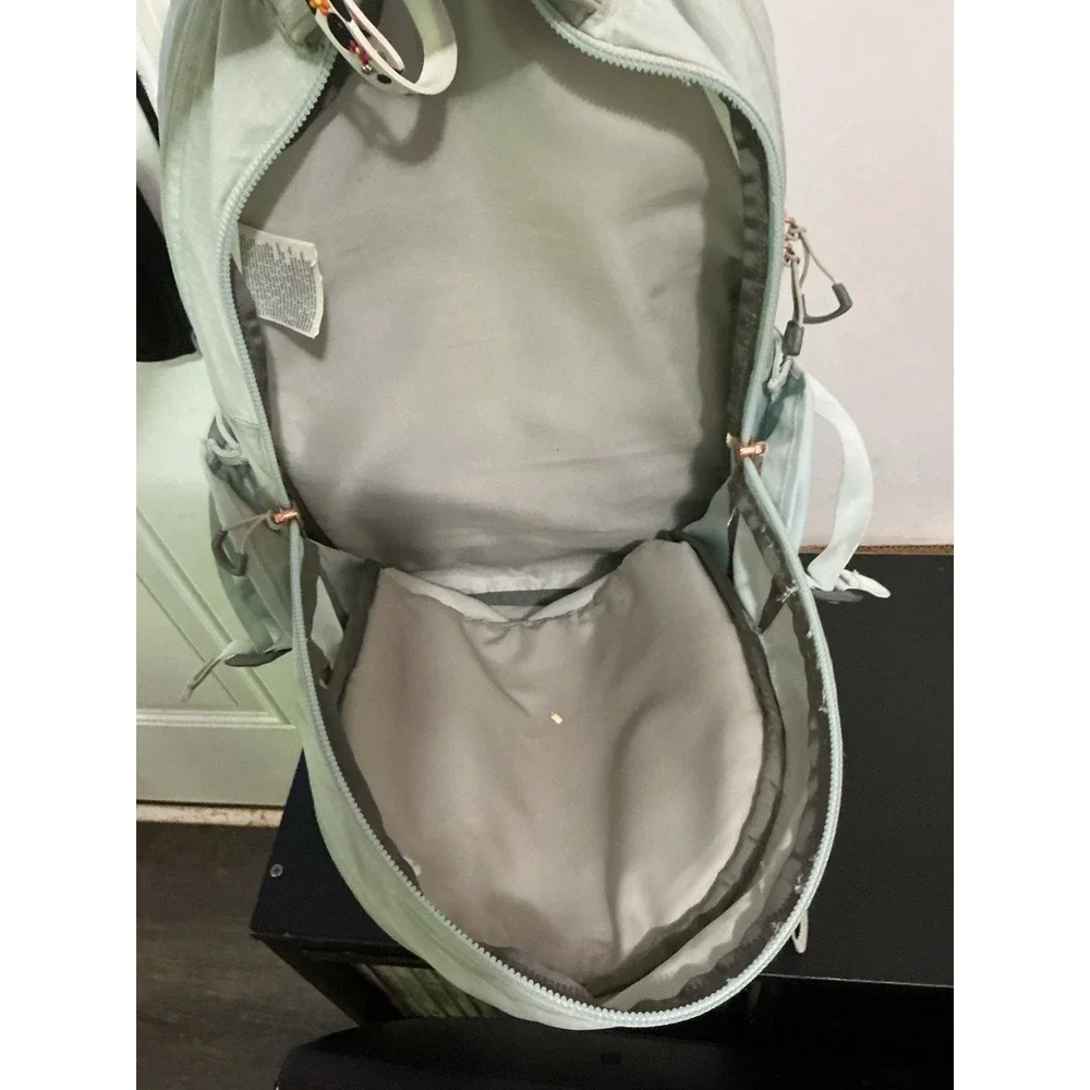 THE NORTH FACE Laptop Backpack Blue Worn STAINED